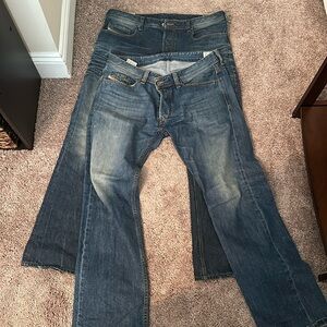 Both pair of Diesel Jeans for $18